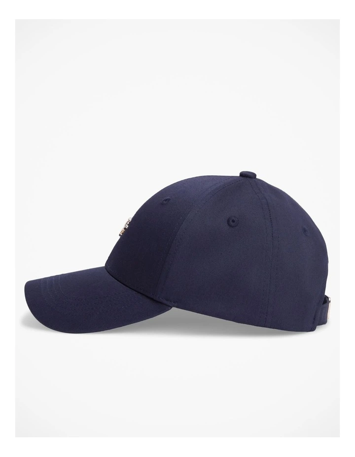 Logo Hardware Baseball Cap in Navy image 4