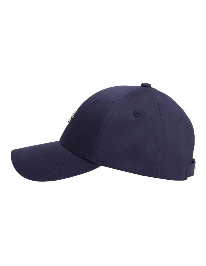 Logo Hardware Baseball Cap in Navy image 4