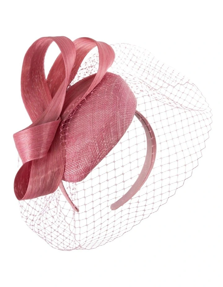 Fillies S339 Dusty Pink Fascinator Fascinator in Dusty Pink image 1