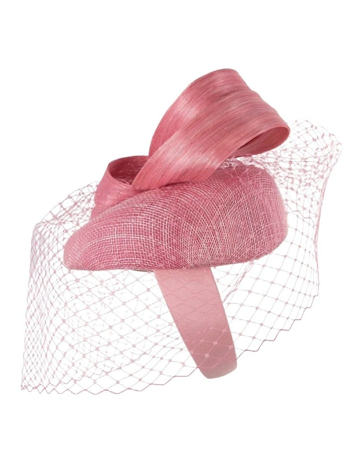 Fillies S339 Dusty Pink Fascinator Fascinator in Dusty Pink image 5