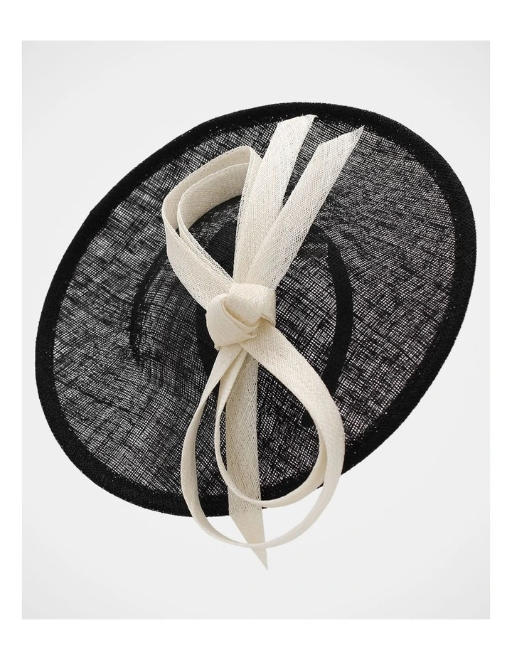 Fs1246 Bonnie Fascinator in Black image 4
