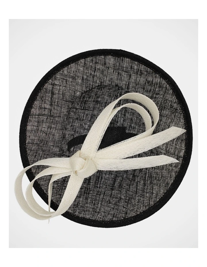 Fs1246 Bonnie Fascinator in Black image 5
