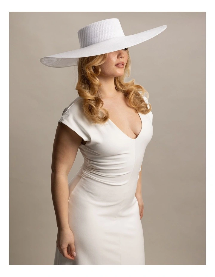 Hm761 Savannah Racewear Hat in White image 3