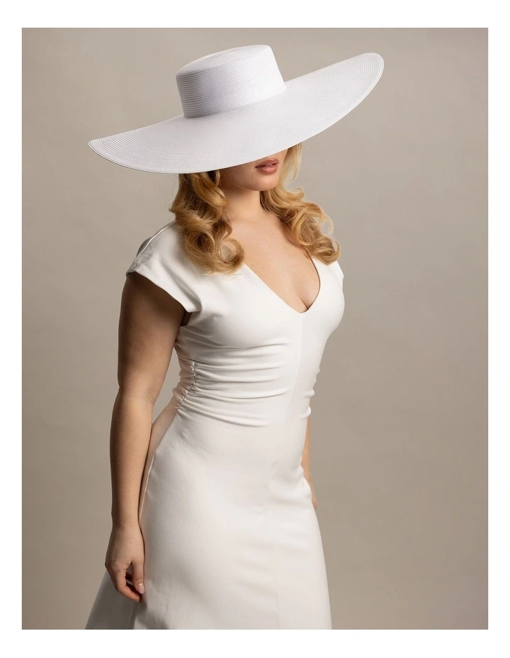 Hm761 Savannah Racewear Hat in White image 4