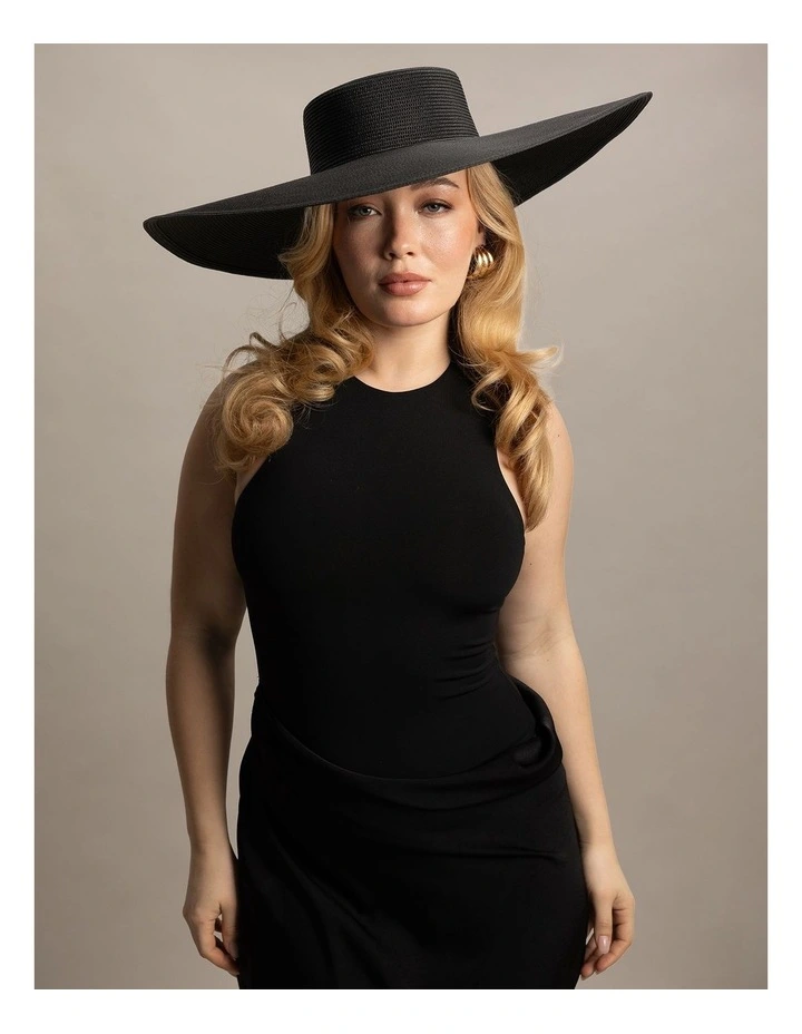 Hm761 Savannah Racewear Hat in Black image 4