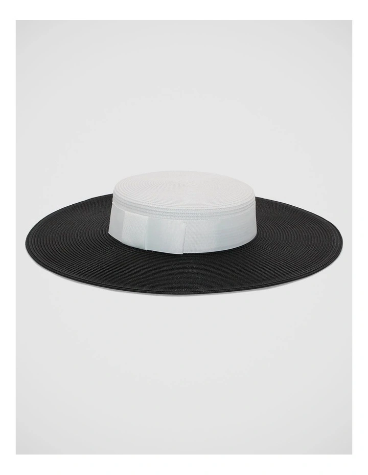 Hm1008 Domino Racewear Hat in Blackwhite image 2