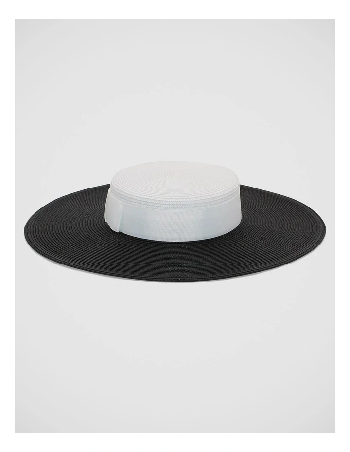 Hm1008 Domino Racewear Hat in Blackwhite image 3