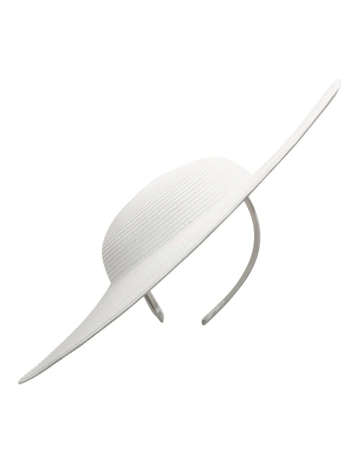 Hm0805 Mona Racewear Hat in White image 2