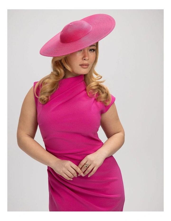 Hm0805 Mona Racewear Hat in Hot Pink image 5