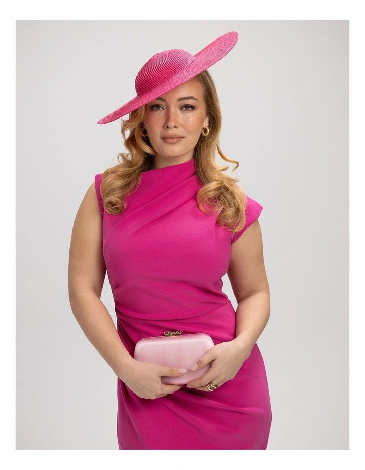 Hm0805 Mona Racewear Hat in Hot Pink image 6