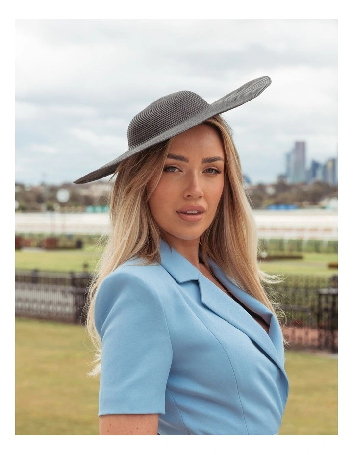 Hm0805 Mona Racewear Hat in Black image 2