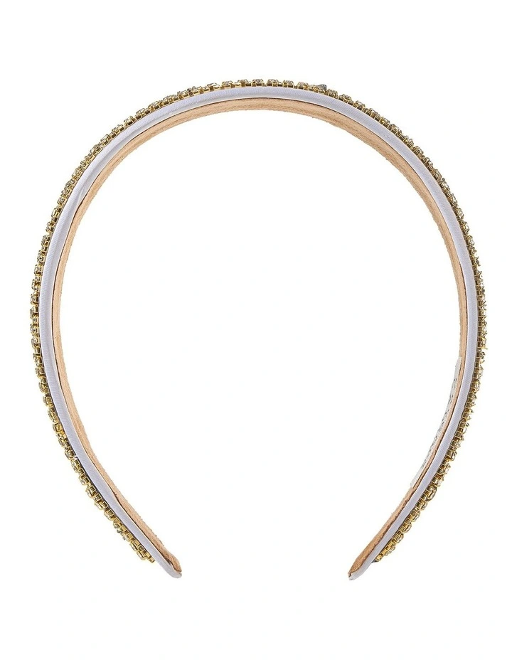 Jewelled Headband in Silver image 1