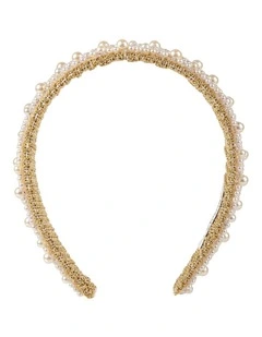 Gregory Ladner Ghrf210M Pearl/Gold Hair Accessory Hair Accessory in Pearl/Gold
