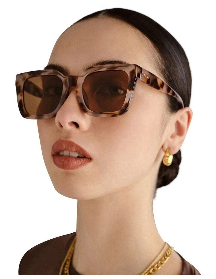 Abstraction Sunglasses in Cookie Tort image 2