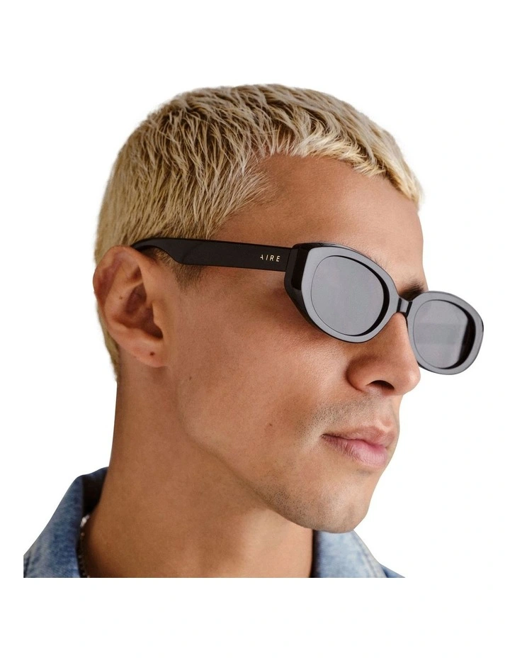 Affinity Sunglasses in Black image 2