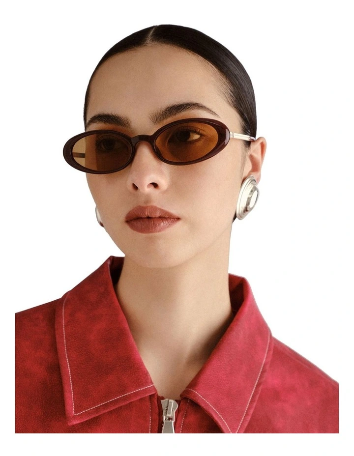 Magnifique Sunglasses in Cocoa image 4