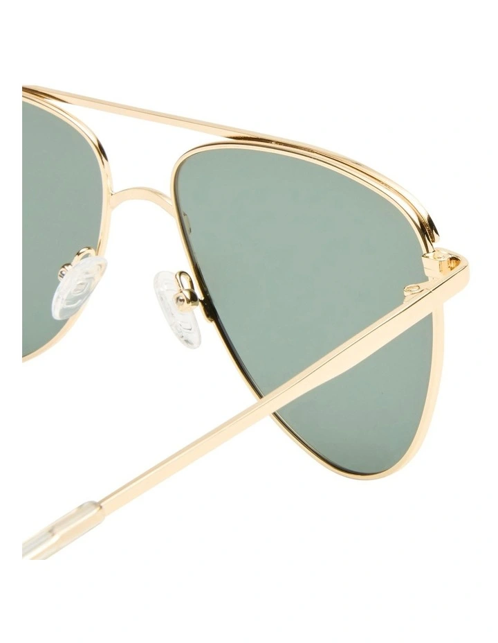 The Duke Sunglasses in Gold image 3