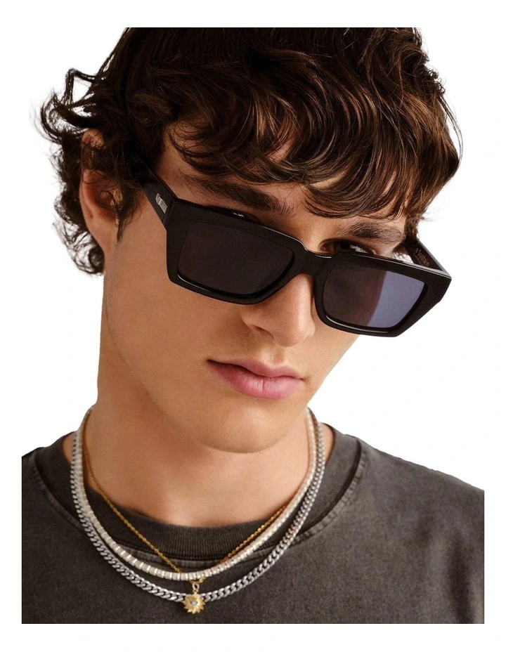 Nocturnal Habit Sunglasses in Black image 7