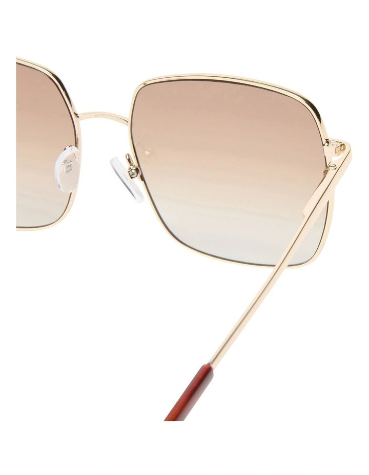 The Cherished Sunglasses in Gold image 3