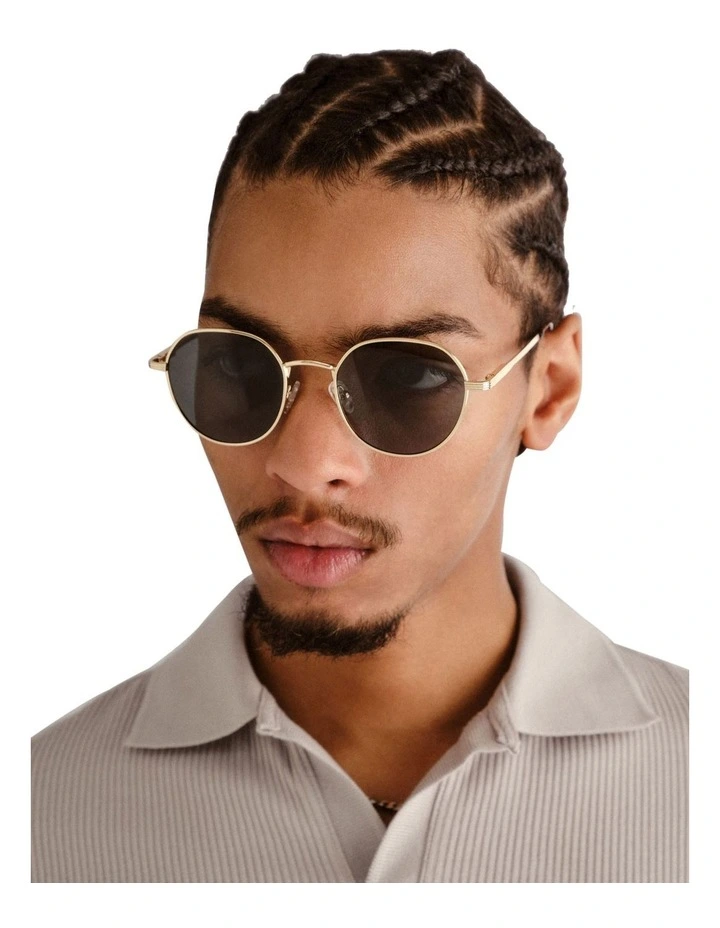 Odyssey Sunglasses in Gold image 4