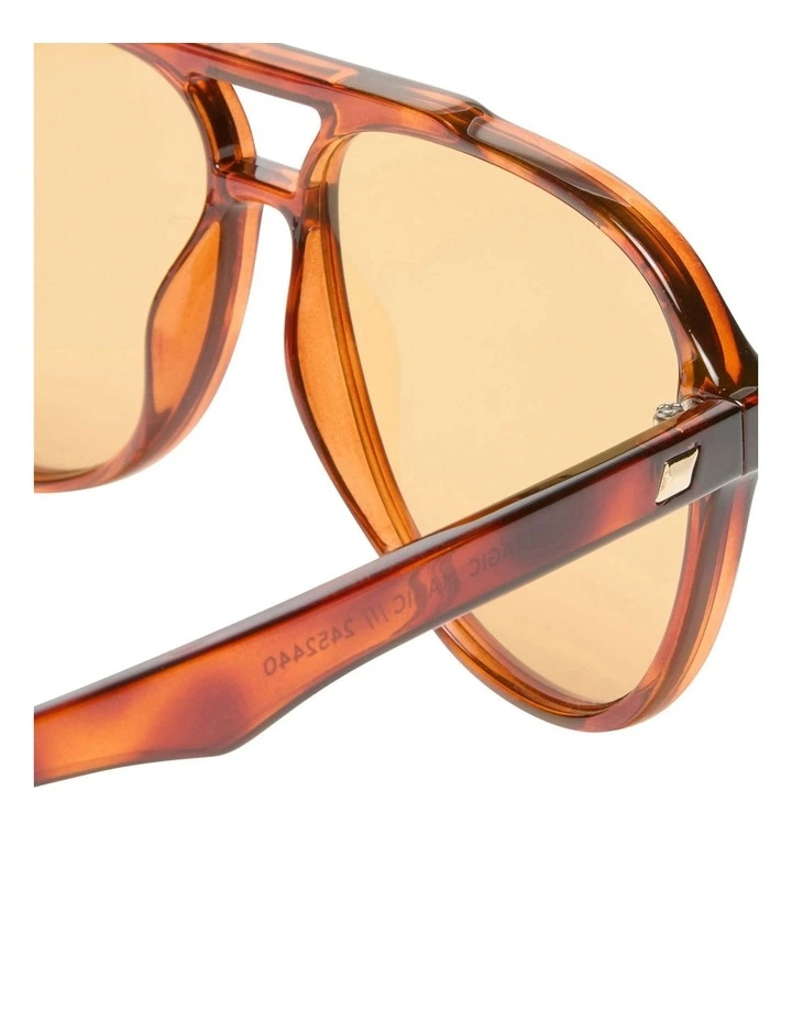 Tragic Magic Sunglasses in Toffee Tort image 3
