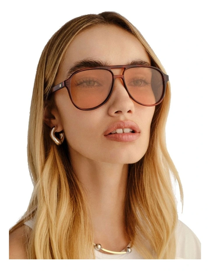 Tragic Magic Sunglasses in Toffee Tort image 6