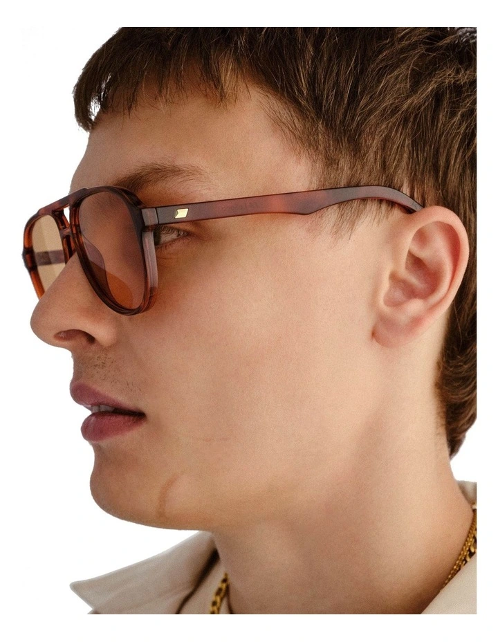 Tragic Magic Sunglasses in Toffee Tort image 7
