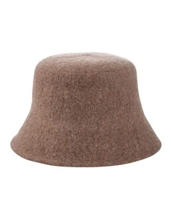 Winter Bucket Hat in Taupe