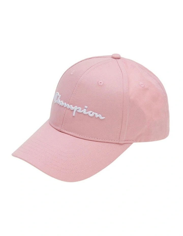 Script Cap Hat in Peculiar Pink image 1