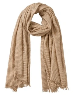 Pleated Sparkle Evening Wrap in Champagne