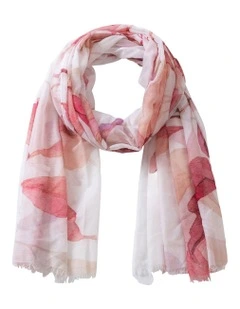 Leaf Print Scarf in Assorted