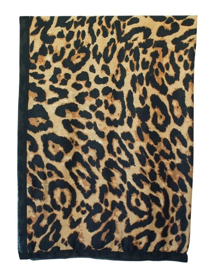 Kylie Light-Weight Scarf in Brown image 1