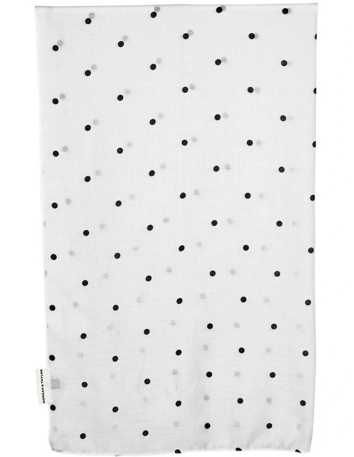 June Light-Weight Scarf in White Cream image 1
