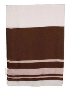 Eleanor Light-Weight Scarf in Brown