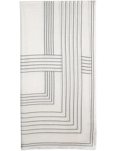 Maze Light-Weight Scarf in Beige