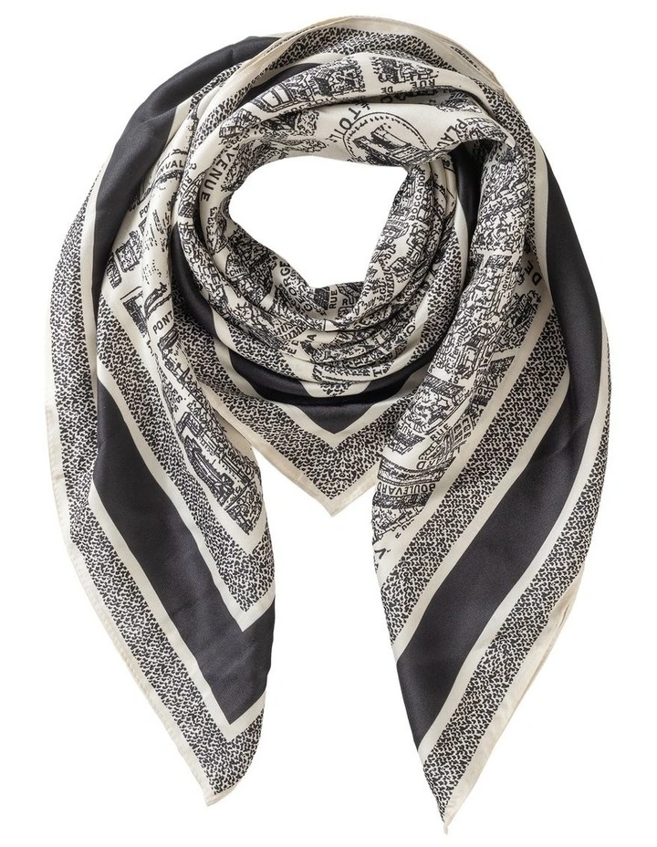 Pleated Diamond in Blush Scarf image 1