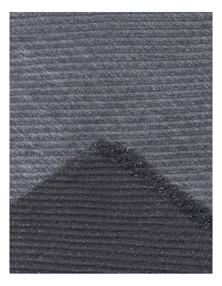 Gregory Ladner Large Square Neckerchief in Black Scarf image 2