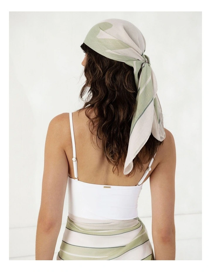 Morgan & Taylor Serena Large Scarf in Green image 2