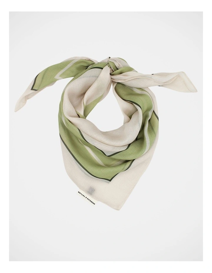 Morgan & Taylor Serena Large Scarf in Green image 5