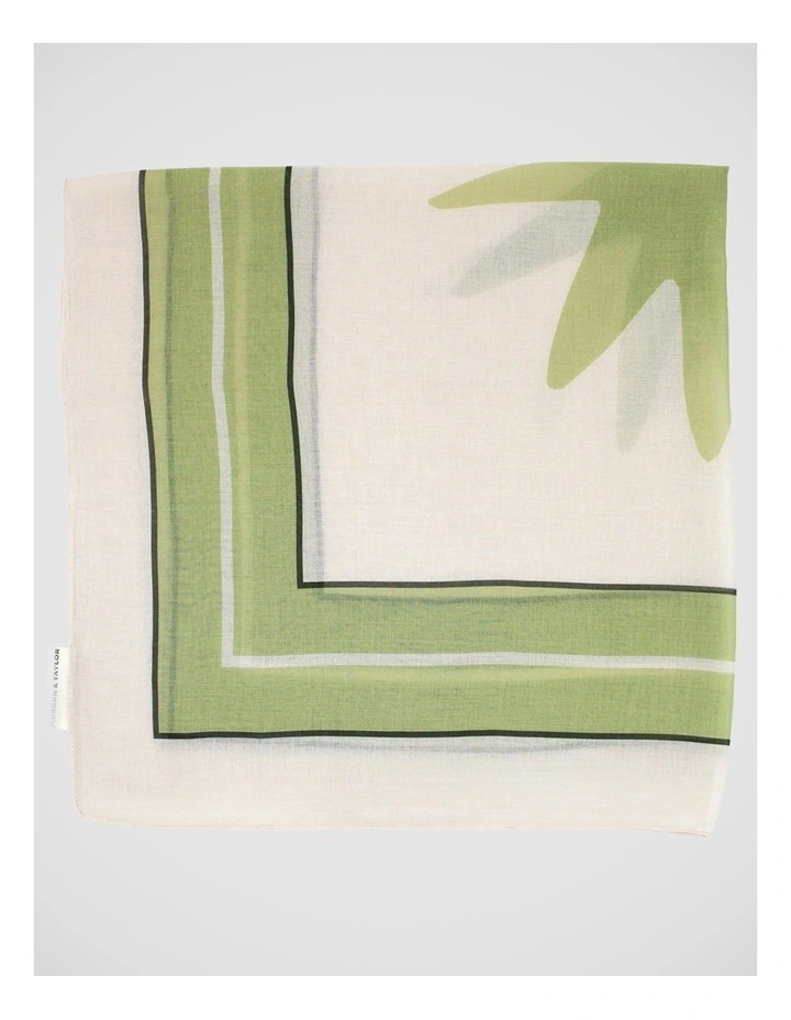 Morgan & Taylor Serena Large Scarf in Green image 6