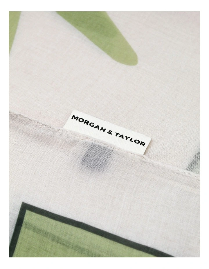 Morgan & Taylor Serena Large Scarf in Green image 7
