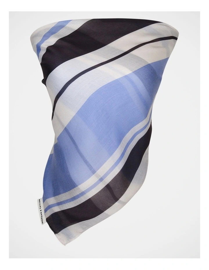 Morgan & Taylor Oceana Large Scarf in Blue image 4