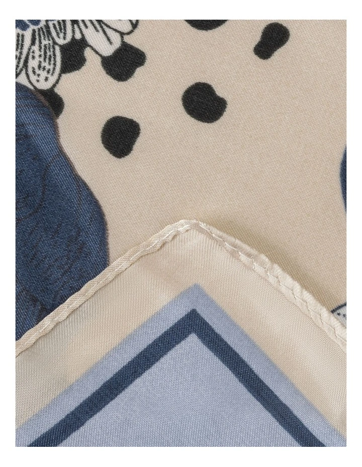 Gregory Ladner Floral Neckerchief Gnkf017M In Blue image 2
