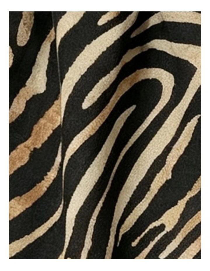 Gregory Ladner Zebra Print Gnkf036M In Black/Beige image 2