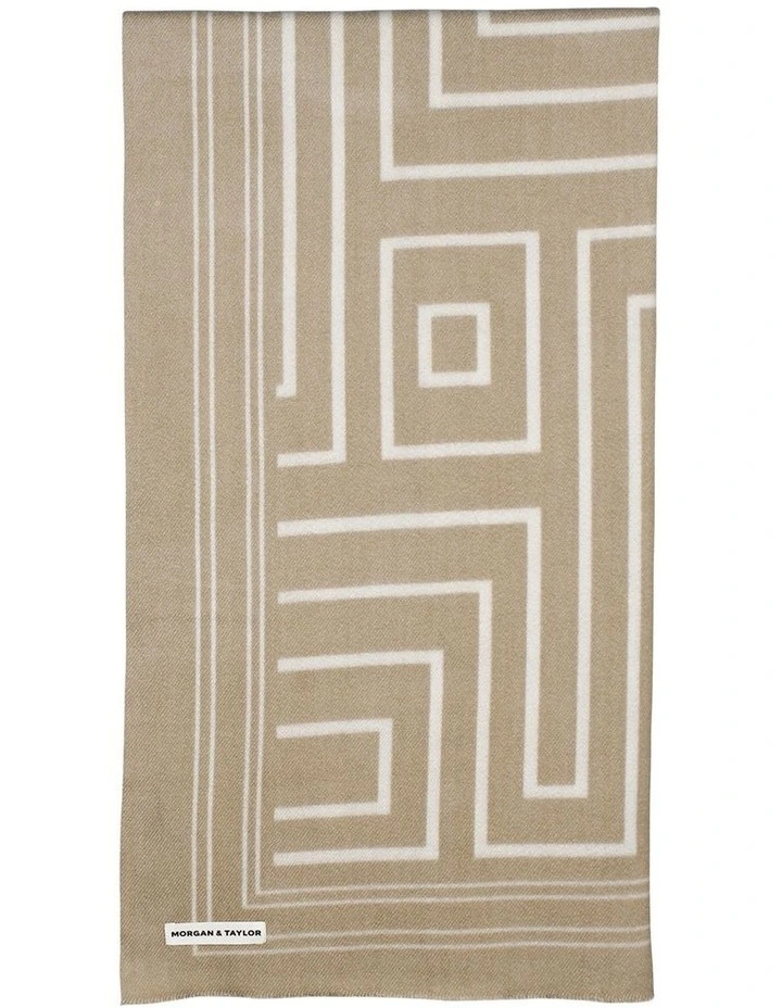 Aisha Scarf in Beige image 1