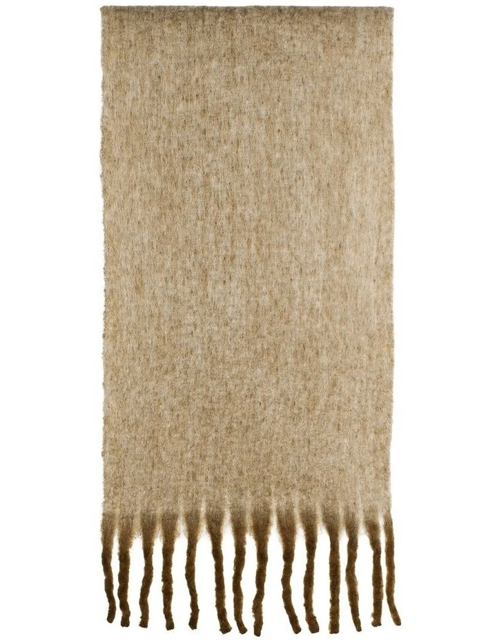 Cosette Chunky Two-Toned Scarf in Brown image 2