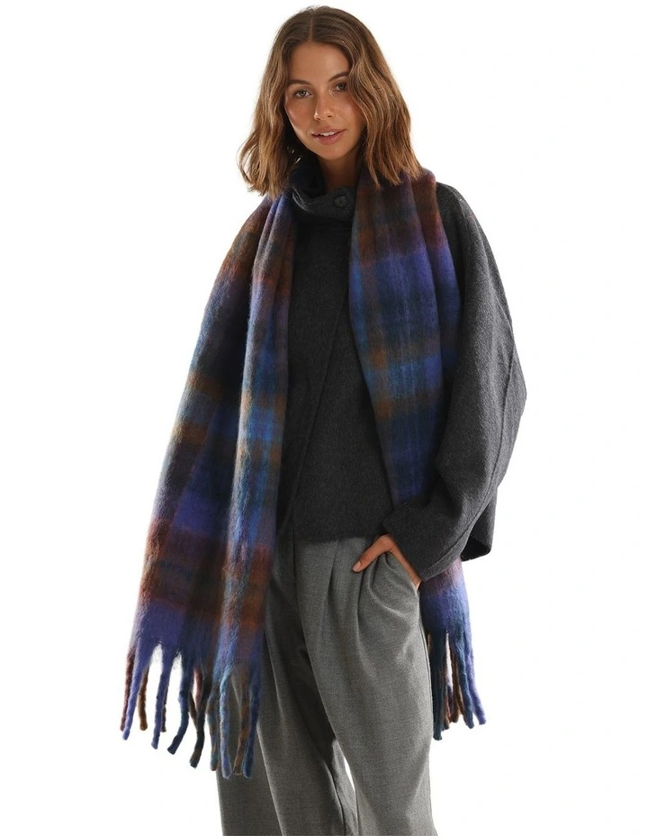 Isabella Scarf in Blue image 2