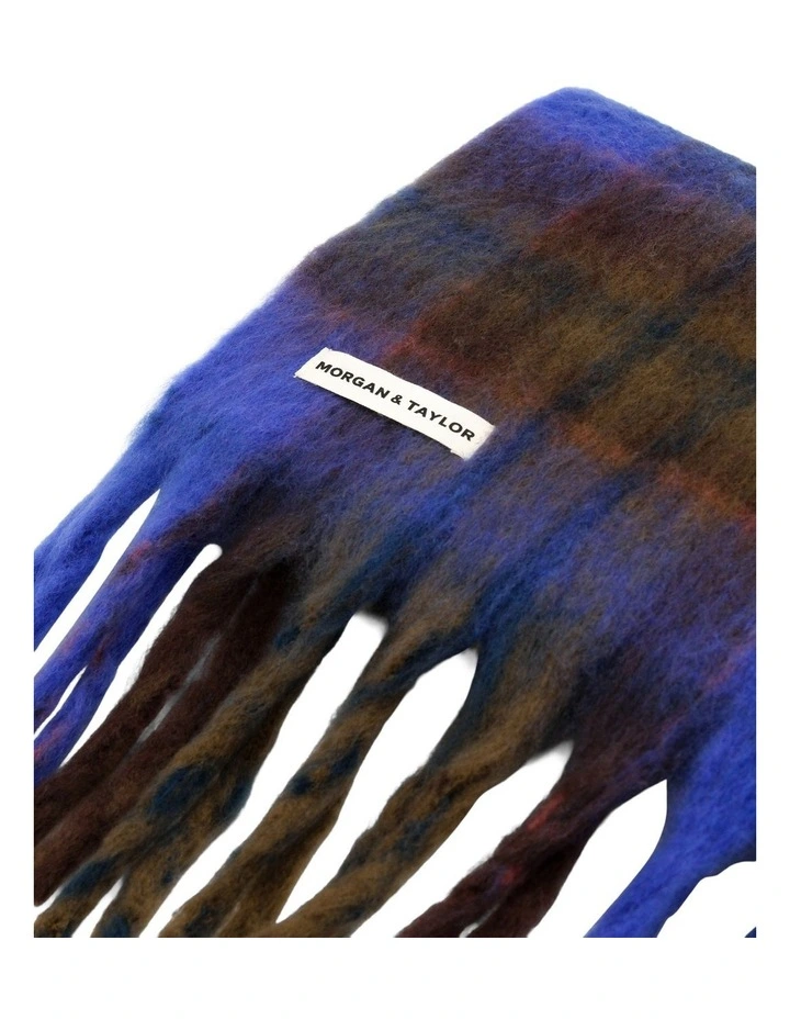 Isabella Scarf in Blue image 6