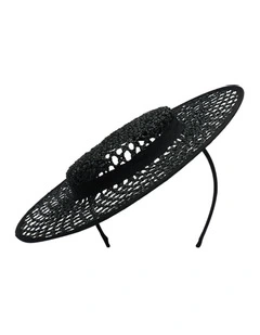 Cassy Racewear Boater in Black