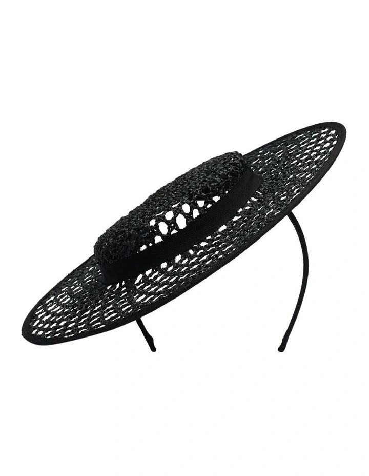 Cassy Racewear Boater in Black image 1